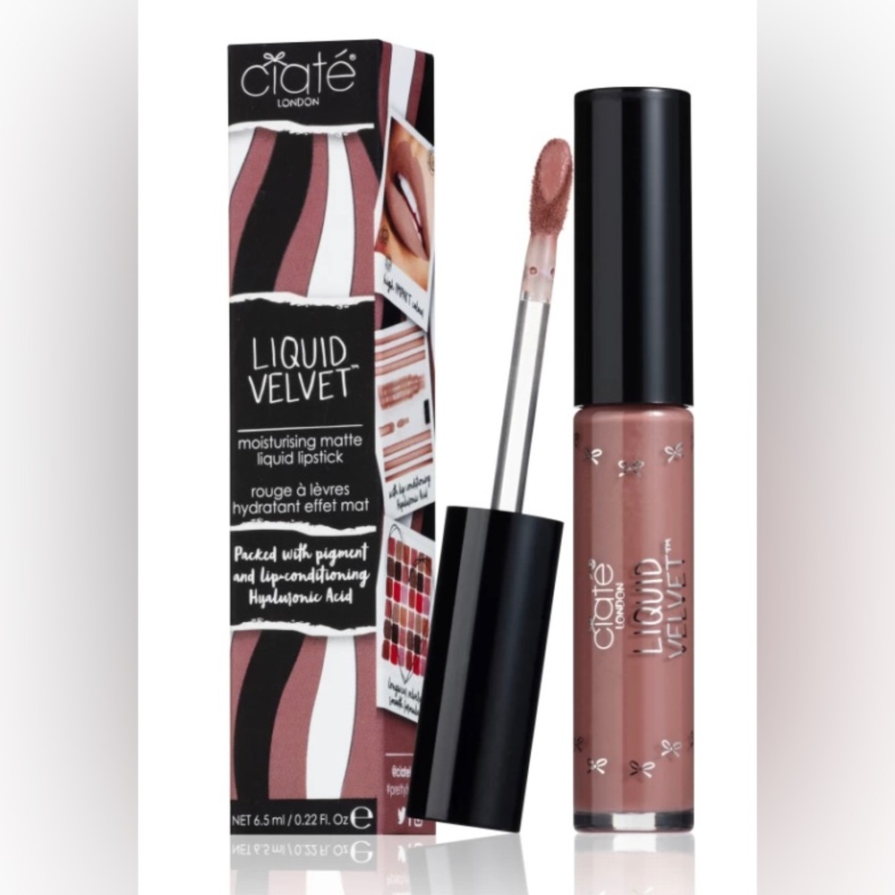 Ciaté, Liquid Velvet, matte liquid lipstick